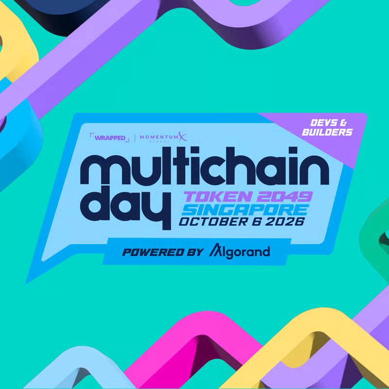 Multichain Day Token2049 Singapore_Algorand