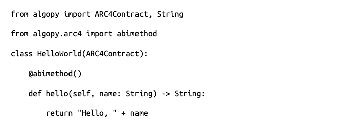 Algorand Python 5.0: Build smart contracts & AI apps with Algorand Python