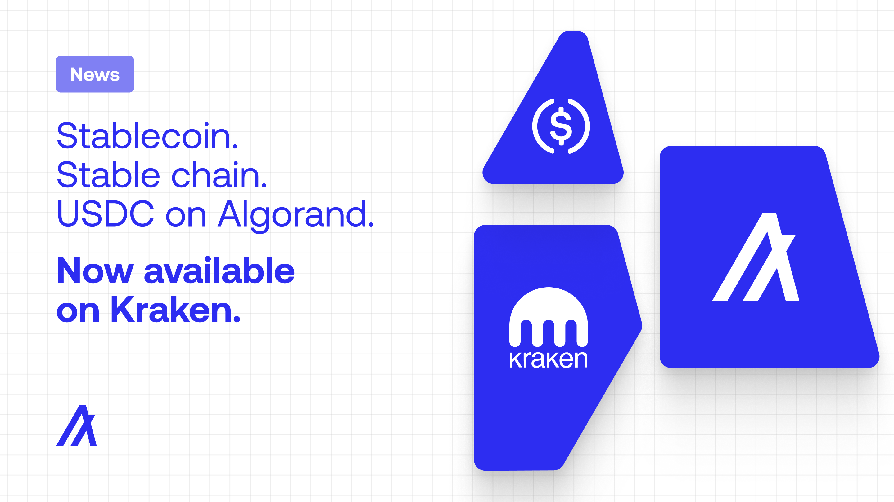 USDC on Algorand now available on Kraken